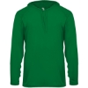 Custom Unisex B-Core Hooded Long Sleeve T-Shirt Kelly
