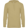 Custom Unisex B-Core Hooded Long Sleeve T-Shirt Vegas Gold