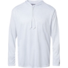 Custom Unisex B-Core Hooded Long Sleeve T-Shirt White