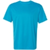 Custom Mens B-Core Sport Shoulders T-Shirt Electric Blue