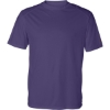 Custom Mens B-Core Sport Shoulders T-Shirt Purple