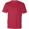 Custom Mens B-Core Sport Shoulders T-Shirt Red