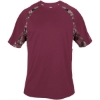 Custom Mens Hook Digital T-Shirt Maroon/ Maroon Digital