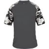 Custom Mens Camo Sport T-Shirt Graphite/ White Camo