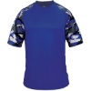 Custom Mens Camo Sport T-Shirt Royal/ Royal Camo