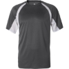 Custom Mens B-Core Hook T-Shirt Graphite/ White