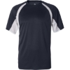 Custom Mens B-Core Hook T-Shirt Navy/ White