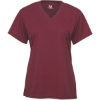 Custom Women’s B-Core V-Neck T-Shirt Cardinal