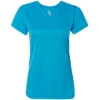 Custom Women’s B-Core V-Neck T-Shirt Electric Blue