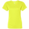 Custom Women’s B-Core V-Neck T-Shirt Safety Yellow