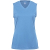 Custom Womens B-Core Sleeveless T-Shirt Columbia Blue