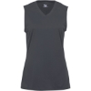 Custom Womens B-Core Sleeveless T-Shirt Graphite
