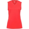 Custom Womens B-Core Sleeveless T-Shirt Hot Coral