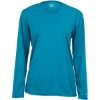 Custom Womens B-Core Long Sleeve T-Shirt Electric Blue