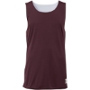 Custom Womens B-Core Reversible Tank Top Maroon