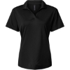 Custom Womens Pro-Lock Performance Polo Black