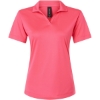 Custom Womens Pro-Lock Performance Polo Bright Pink
