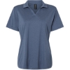 Custom Womens Pro-Lock Performance Polo Heather Navy