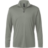 Custom Mens Pro-Lock Performance Quarter-Zip Pullover Greystone