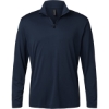 Custom Mens Pro-Lock Performance Quarter-Zip Pullover Navy