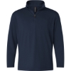Custom Youth Pro-Lock Performance Quarter-Zip Pullover Navy