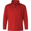 Custom Youth Pro-Lock Performance Quarter-Zip Pullover Red