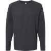 Custom Unisex Organic Long Sleeve T-Shirt Black
