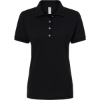 Custom Womens Dri-Power® Polo Black