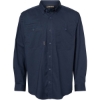 Custom Mens Craftsman Woven Shirt Deep Blue