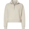 Custom Womens 10 oz. Heavyweight Half-Zip Pullover Dust