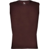 Custom Mens Pro-Compression Sleeveless T-Shirt Maroon