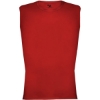 Custom Mens Pro-Compression Sleeveless T-Shirt Red