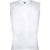 Custom Mens Pro-Compression Sleeveless T-Shirt White