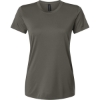 Custom Womens Pro-Lock Performance T-Shirt Charcoal