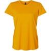 Custom Womens Pro-Lock Performance T-Shirt Gold