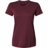 Custom Womens Pro-Lock Performance T-Shirt Maroon
