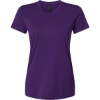 Custom Womens Pro-Lock Performance T-Shirt Purple