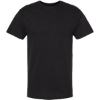 Custom Mens Gold Soft Touch T-Shirt Black