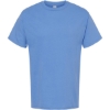 Custom Mens Gold Soft Touch T-Shirt Carolina Blue