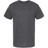 Custom Mens Gold Soft Touch T-Shirt Dark Heather