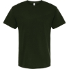 Custom Mens Gold Soft Touch T-Shirt Forest Green