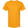 Custom Mens Gold Soft Touch T-Shirt Gold