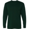 Custom Mens B-Tech Cotton-Feel Long Sleeve T-Shirt Forest
