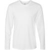 Custom Unisex Cool DRI® Long Sleeve Performance T-Shirt White