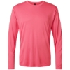 Custom Unisex Pro-Lock Performance Long Sleeve T-Shirt Bright Pink
