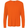 Custom Unisex Pro-Lock Performance Long Sleeve T-Shirt Deep Orange