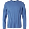 Custom Unisex Pro-Lock Performance Long Sleeve T-Shirt Heather Royal