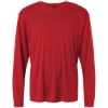 Custom Unisex Tall Pro-Lock Performance Long Sleeve T-Shirt Red
