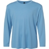 Custom Youth Pro-Lock Performance Long Sleeve T-Shirt Carolina Blue