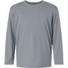 Custom Youth Pro-Lock Performance Long Sleeve T-Shirt Heather Steel